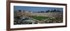 High Angle View of a Football Stadium Full of Spectators, the Rose Bowl, Pasadena-null-Framed Photographic Print