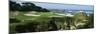 High Angle View of a Golf Course, Cypress Point Golf Course, Pebble Beach, California, USA-null-Mounted Premium Photographic Print