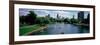 High Angle View of a Group of People on a Paddle Boat in a Lake, Lincoln Park, Chicago-null-Framed Photographic Print