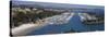 High Angle View of a Harbor, Dana Point Harbor, Dana Point, Orange County, California, USA-null-Stretched Canvas