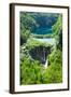 High Angle View of a Lake, Gavanovac Lake, Plitvice Lakes National Park, Croatia-null-Framed Photographic Print