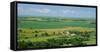 High Angle View of a Landscape, Arnold, Custer County, Nebraska, USA-null-Framed Stretched Canvas