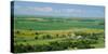 High Angle View of a Landscape, Arnold, Custer County, Nebraska, USA-null-Stretched Canvas