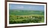 High Angle View of a Landscape, Arnold, Custer County, Nebraska, USA-null-Framed Photographic Print
