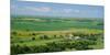 High Angle View of a Landscape, Arnold, Custer County, Nebraska, USA-null-Mounted Photographic Print