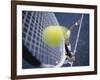 High Angle View of a Mid Adult Man Playing Tennis-null-Framed Photographic Print