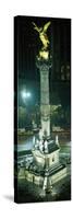 High Angle View of a Monument, El Angel, Paseo De La Reforma, Mexico City, Mexico-null-Stretched Canvas