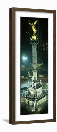 High Angle View of a Monument, El Angel, Paseo De La Reforma, Mexico City, Mexico-null-Framed Photographic Print