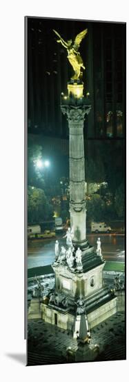 High Angle View of a Monument, El Angel, Paseo De La Reforma, Mexico City, Mexico-null-Mounted Photographic Print