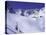 High Angle View of a Ski Slope-null-Stretched Canvas