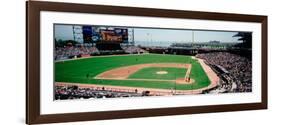 High Angle View of a Stadium, Pac Bell Stadium, San Francisco, California, USA-null-Framed Photographic Print