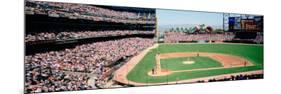 High Angle View of a Stadium, Pac Bell Stadium, San Francisco, California, USA-null-Mounted Photographic Print