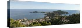 High Angle View of a Town, Saint-Jean-Cap-Ferrat, Nice, Provence-Alpes-Cote D'Azur, France-null-Stretched Canvas