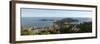 High Angle View of a Town, Saint-Jean-Cap-Ferrat, Nice, Provence-Alpes-Cote D'Azur, France-null-Framed Photographic Print