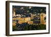 High Angle View of a Train Station Tower, Stuttgart Central Station, Stuttgart-null-Framed Premium Photographic Print