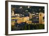 High Angle View of a Train Station Tower, Stuttgart Central Station, Stuttgart-null-Framed Photographic Print