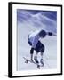 High Angle View of a Young Man Skateboarding-null-Framed Premium Photographic Print