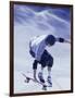 High Angle View of a Young Man Skateboarding-null-Framed Photographic Print