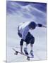 High Angle View of a Young Man Skateboarding-null-Mounted Photographic Print