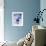 High Angle View of a Young Man Skateboarding-null-Framed Photographic Print displayed on a wall