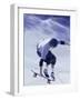 High Angle View of a Young Man Skateboarding-null-Framed Photographic Print