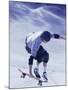 High Angle View of a Young Man Skateboarding-null-Mounted Photographic Print