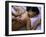 High Angle View of a Young Woman Getting a Back Massage-null-Framed Photographic Print