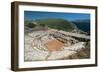 High Angle View of an Amphitheater, Milos, Cyclades Islands, South Aegean, Greece-null-Framed Giclee Print