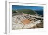 High Angle View of an Amphitheater, Milos, Cyclades Islands, South Aegean, Greece-null-Framed Giclee Print