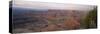 High Angle View of an Arid Landscape, Canyonlands National Park, Utah, USA-null-Stretched Canvas