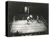 High Angle View of Boxing Match-null-Stretched Canvas