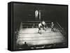 High Angle View of Boxing Match-null-Framed Stretched Canvas