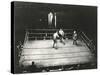 High Angle View of Boxing Match-null-Stretched Canvas