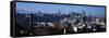 High Angle View of Buildings in a City, Edinburgh, Scotland-null-Framed Stretched Canvas