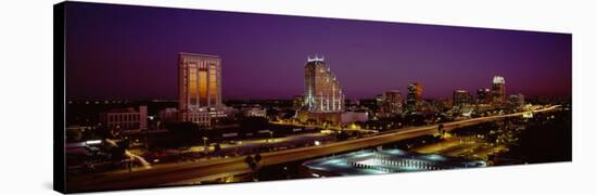 High Angle View of Buildings in a City, Orlando, Florida, USA-null-Stretched Canvas