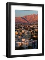 High angle view of city, Aqaba, Jordan-null-Framed Photographic Print