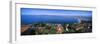 High angle view of city, Morro Bay, San Luis Obispo County, California, USA-null-Framed Photographic Print