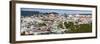 High Angle View of Colorful Houses in a City, Richmond District, Laurel Heights, San Francisco, ...-null-Framed Photographic Print