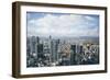 High Angle View of Financial Centre, Frankfurt-Am-Main, Hesse, Germany, Europe-Mark Doherty-Framed Photographic Print