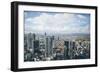 High Angle View of Financial Centre, Frankfurt-Am-Main, Hesse, Germany, Europe-Mark Doherty-Framed Photographic Print