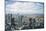 High Angle View of Financial Centre, Frankfurt-Am-Main, Hesse, Germany, Europe-Mark Doherty-Mounted Photographic Print