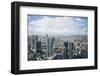 High Angle View of Financial Centre, Frankfurt-Am-Main, Hesse, Germany, Europe-Mark Doherty-Framed Photographic Print