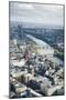 High Angle View of Frankfurt-Am-Main, Hesse, Germany, Europe-Mark Doherty-Mounted Photographic Print