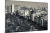 High angle view of HaYarkon Street, Tel Aviv, Israel-null-Mounted Photographic Print