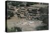 High Angle View of Old Ruins, Ancient Agora, Athens, Greece-null-Stretched Canvas