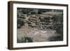High Angle View of Old Ruins, Ancient Agora, Athens, Greece-null-Framed Giclee Print