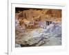 High Angle View of Old Ruins of a Building, Akrotiri, Santorini, Cyclades Islands, Greece-null-Framed Giclee Print