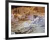 High Angle View of Old Ruins of a Building, Akrotiri, Santorini, Cyclades Islands, Greece-null-Framed Giclee Print