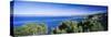 High angle view of Pacific Ocean, Palos Verdes, Los Angeles County, California, USA-null-Stretched Canvas