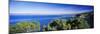 High angle view of Pacific Ocean, Palos Verdes, Los Angeles County, California, USA-null-Mounted Photographic Print